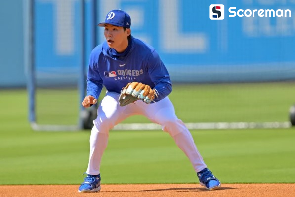 오타니, 든든한 지원군이 되어줄게! 김혜성, 8번 타자 2루수로 선발 출전